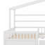 Lit plateforme House avec trois tiroirs de rangement-1366544903
