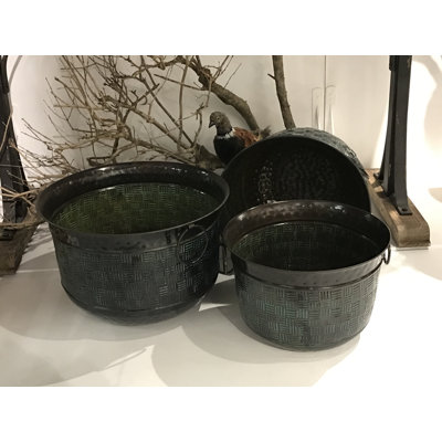 Hockman Handmade Metal Pot Planter