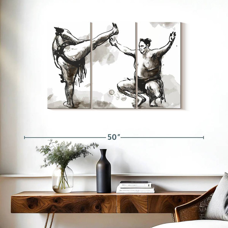 Sumo, 24" H x 38" W