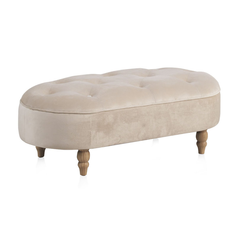 Seren Polyester Upholstered Storage Bench