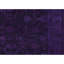 Wool Oriental Area Rug in Purple