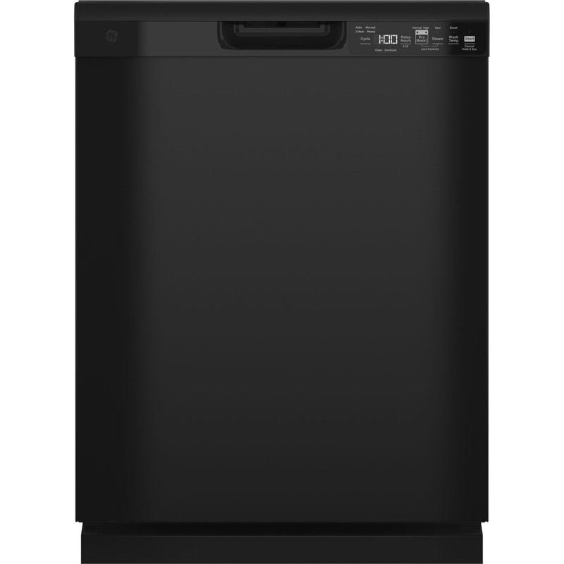 24" 52 dBA Built-In Digital Control Dishwasher, Black