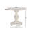 Caesar Traditional Round Pedestal End Table-1264348675