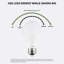 9 W (équivalent à 60 W), ampoule DEL A19 à intensité variable, culot moyen E26 (standard)-60331177