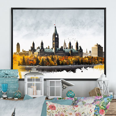 Ottawa in the Fall I - reproduction sur toile