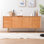 70.9 " W Ash Solid Wood Sideboard