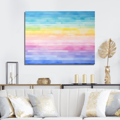 Harmonie arc-en-ciel minimalisme harmonie