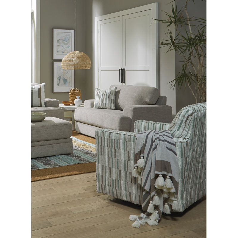 Bolesta Upholstered Armchair, Dove