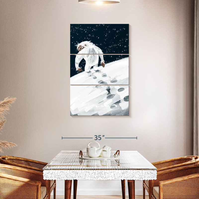 Brampt Monster Yeti, 45" H x 28" W