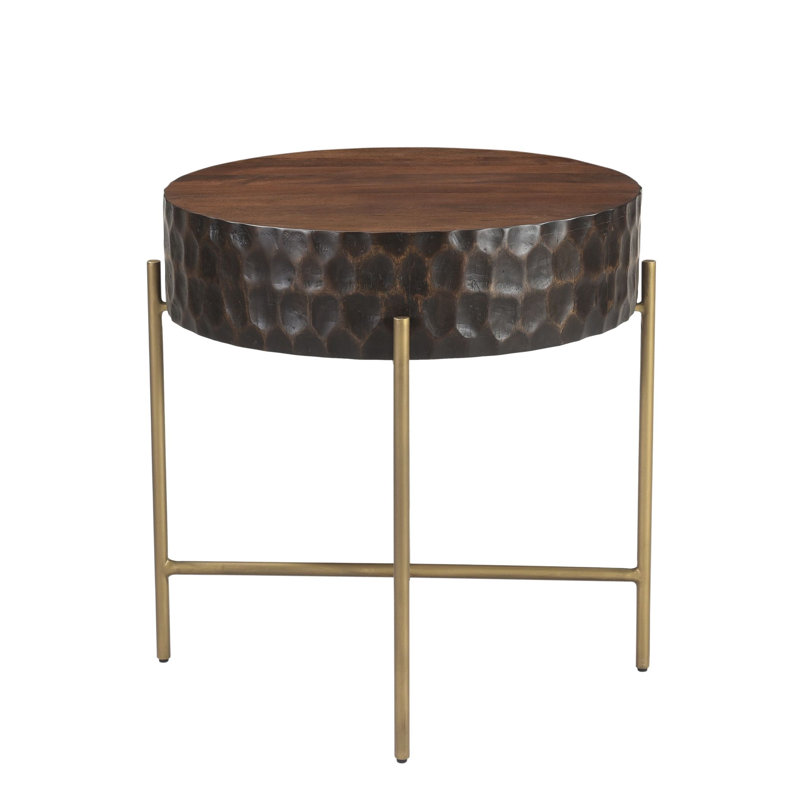 Santa Cruz Solid Wood End Table