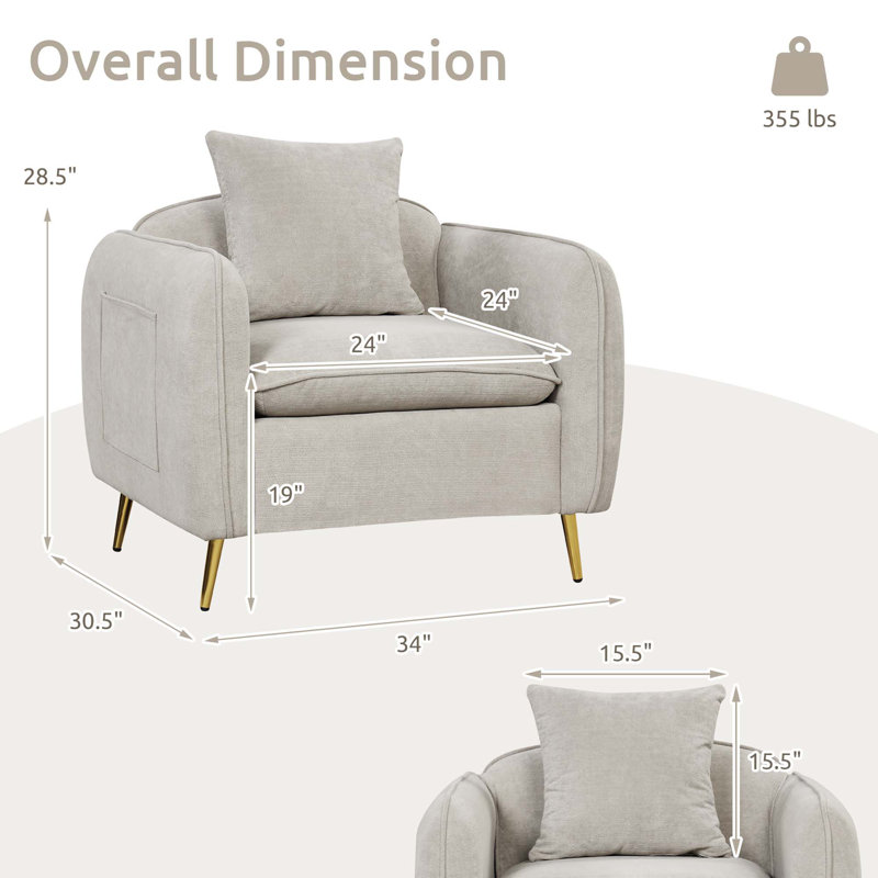 Fauteuil Rhen