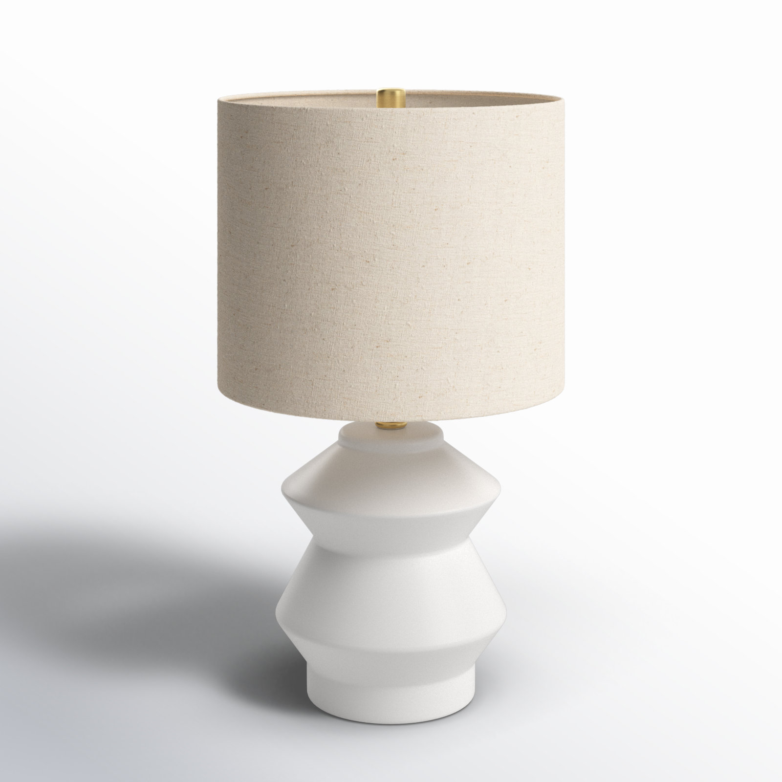 Boyes Ceramic Table Lamp, Gray