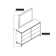 Miroir pour commode