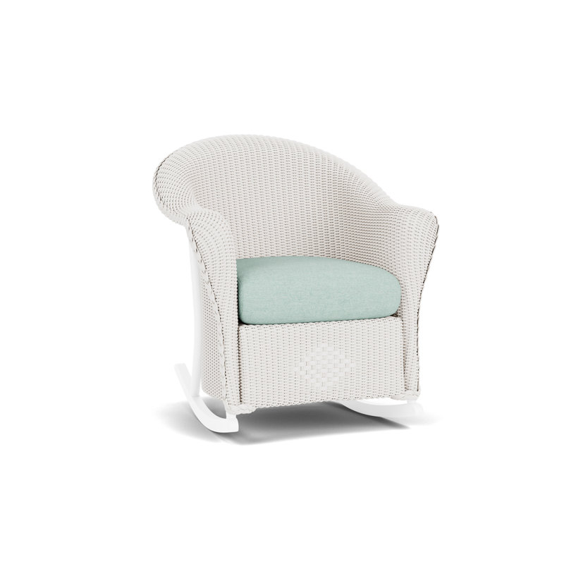 Reflections Outdoor Rocker Chair, Demo Mist, White