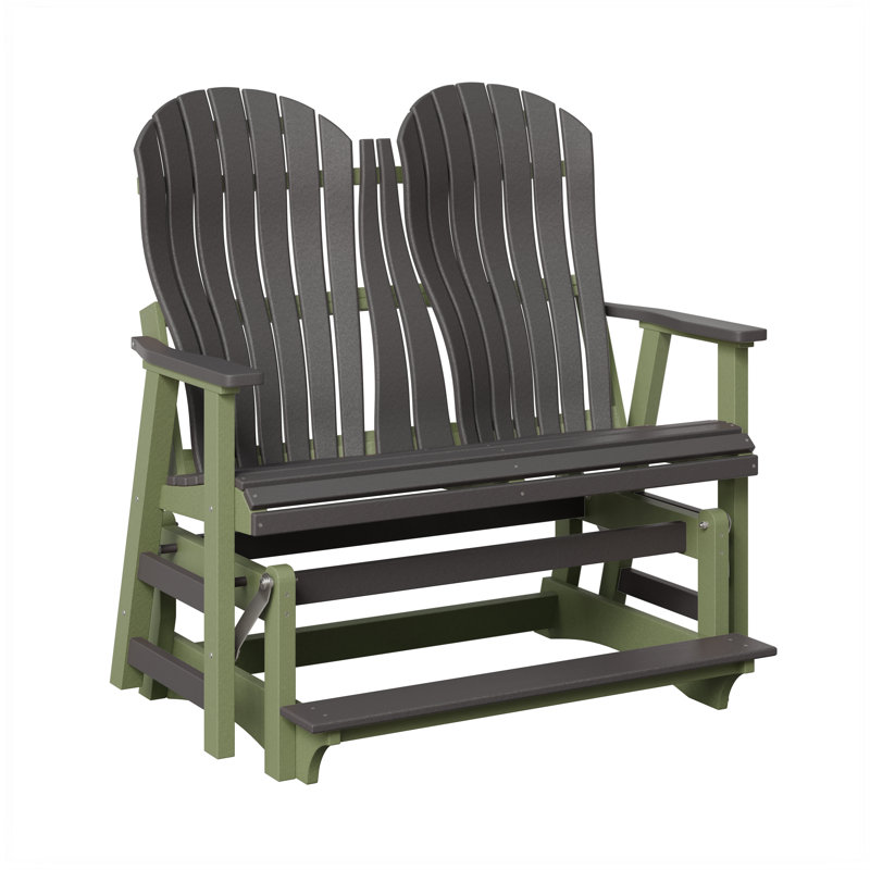 Contour Outdoor Glider, Sage, Smoke Gray