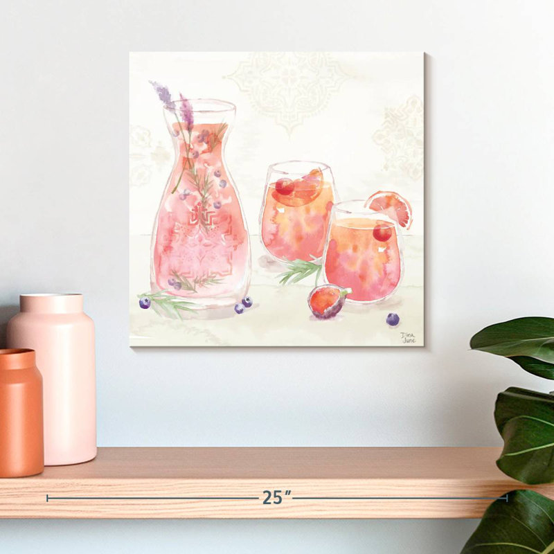 Yarlin Classy Cocktails II, 16" H x 16" W
