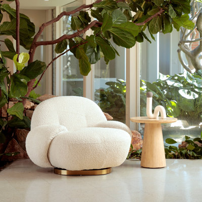 Breithaup Stone Top End Table