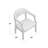 Reception Chair with Manufactured Wood Frame-1573253781-1572866719