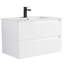 Meuble-lavabo moderne avec façades de tiroir texturées Citiscape-1279547395