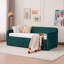 Lit de jour rembourré, structure de lit de jour simple avec lit gigogne, canapé-lit simple pour chambre d'amis dans le salon, support à lattes de bois-1207140211