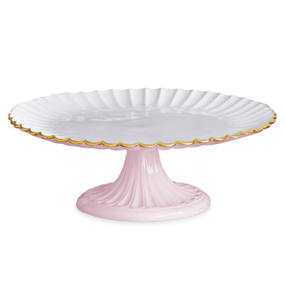 Assiette à gâteau sur pied Encanto Vienna
