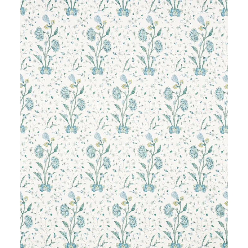 Papier peint floral Khilana, Paon