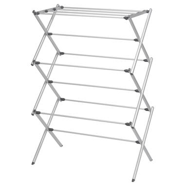 Lavish Home Collapsible Clothes Drying Rack, White : Target