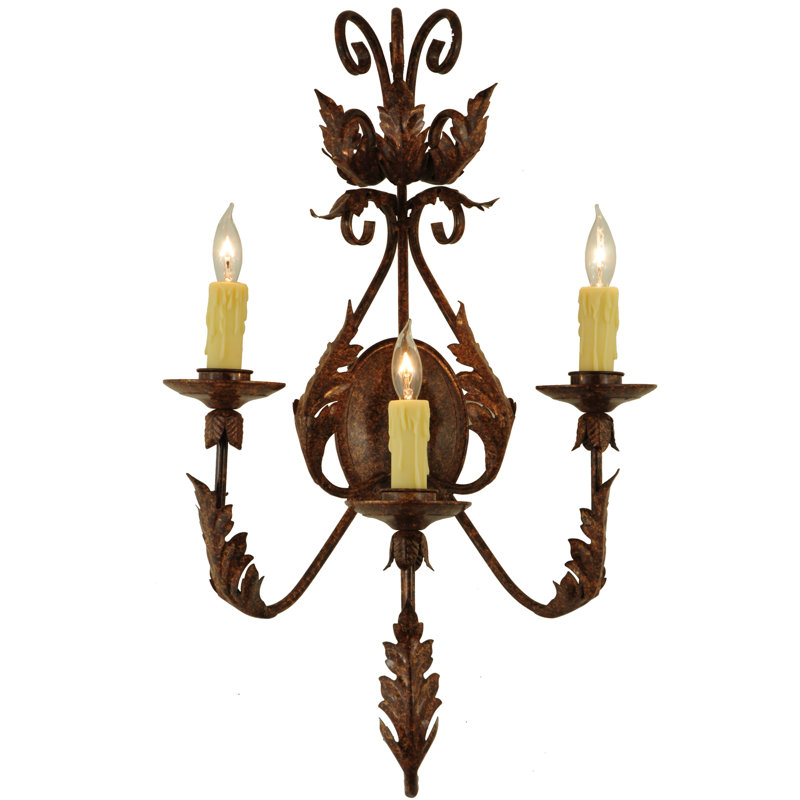 French Elegance 3 - Light Candle Wall Light