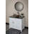 Eden Bath 16.5'' Tempered Glass Circular Bathroom Sink-55829647