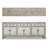 Shandong Ming 90.55'' Solid Wood Sideboard