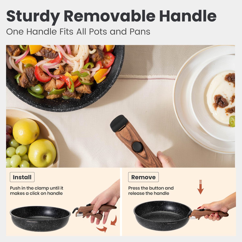 10 - Piece Non-Stick Aluminum Cookware Set