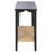 Chasu 1 Shelf Console Table-851498827