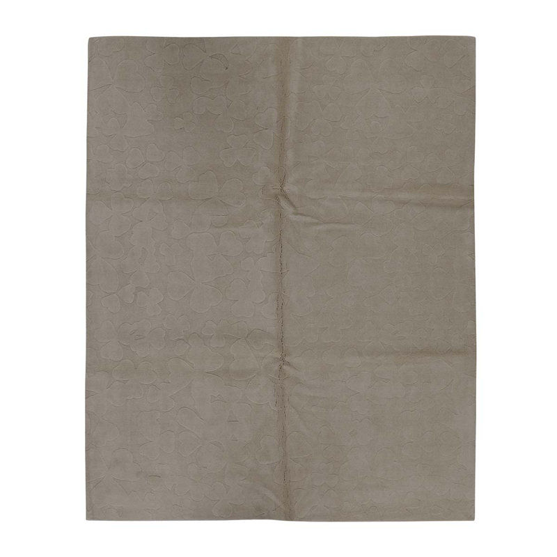 Abstract Area Rug in Beige, Rectangle 8'9" x 11'9"