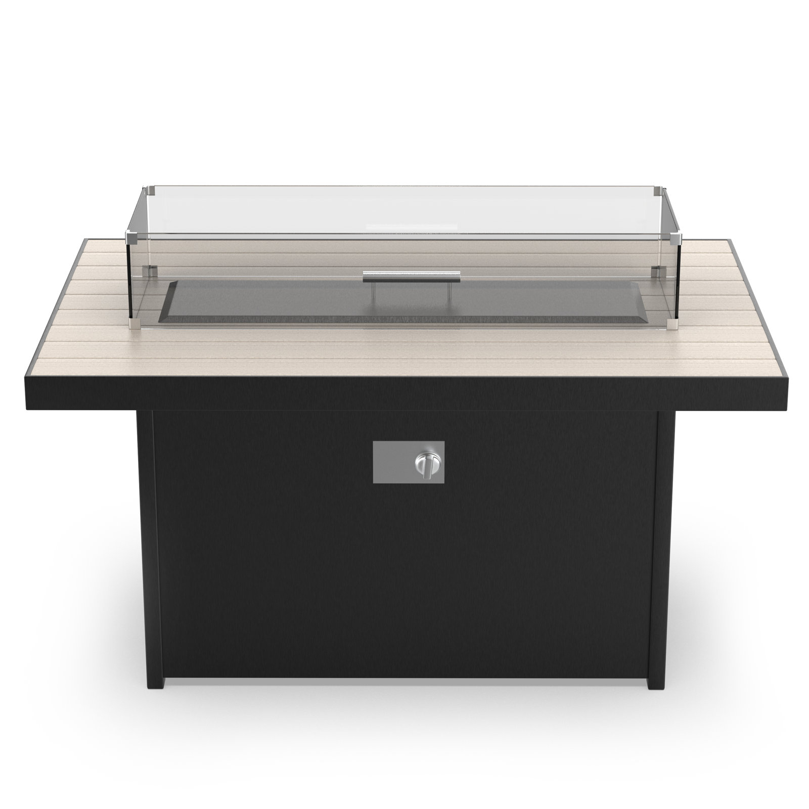 Rectangle Fire Pit Table, Seashell