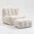 Velours blanc est en rupture de stock