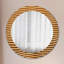 Huldar Glass Flat Wall Mirror