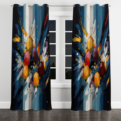 Imogean - Modern Blackout Grommet Curtain - 1 panel