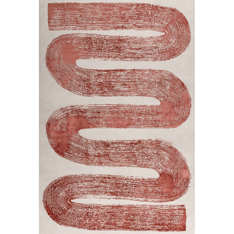 Ramble Terracotta Area Rug, Rectangle 12' x 18'