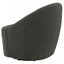 Fauteuil d'appoint pivotant vert Hunter-1619122410