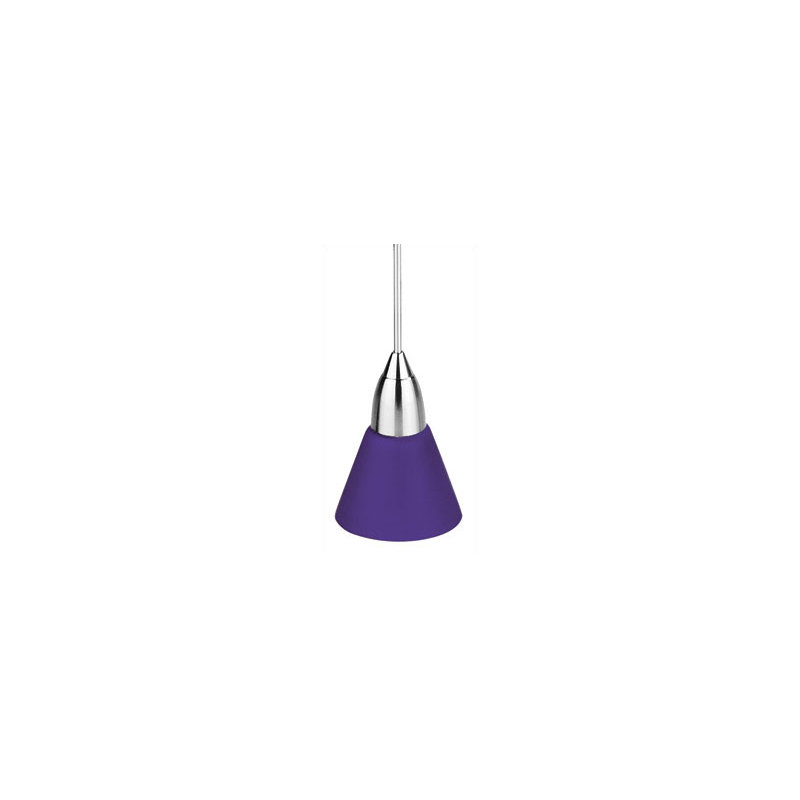 Mini-luminaire suspendu 1 lumière Sheereen, Bleu pâle