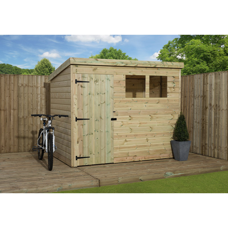 Shiplap Pent Wooden Shed, 7ft. x 6ft.