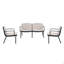 Ensemble de conversation d'extérieur 3 pièces PP (2 chaises club et 1 causeuse)-411642233