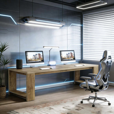 Roomy Double Desk for Two