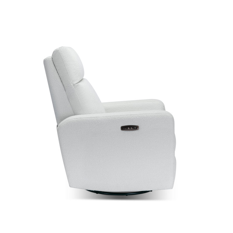 The Glider Plus Chairs, Boucle - White