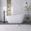 Baignoire de trempage autoportante en acrylique 67 po. X 31 po.
