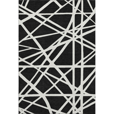 Premium Machine Washable Cossette AMF1040 Geometric Rug
