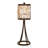 Oyster Shell Metal Table Lamp