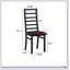 Ensemble de 2 chaises de salle à manger élégantes en métal avec dossier haut sans accoudoirs avec pieds en acier et sièges en similicuir pour plus de confort et de durabilité-1118685957