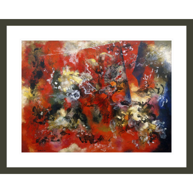 «The Expanding Universe» par Vance Kirkland - Impression giclée encadrée, H 23,5 po x l 29,26 po