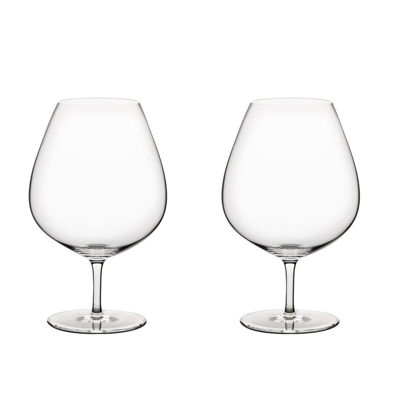 Leila 540ml Handmade Crystal Snifter Set